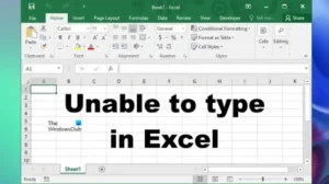 Read more about the article why can’t i type in excel?