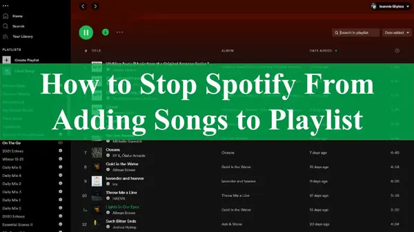 why can't i add songs to my spotify playlist